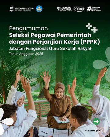 Seleksi PPPK Guru Sekolah Rakyat 2025 Dibuka